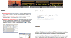 Desktop Screenshot of hds-log.com